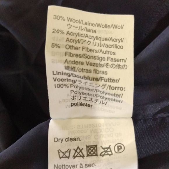 J Crew Wool Blend Jacket 22 - Picture 7 of 7